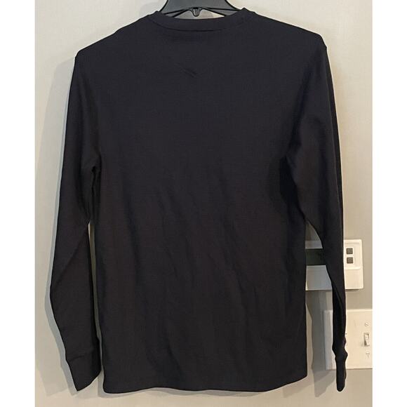 Eddie Bauer Shirt Thermal Crewneck Waffle Knit Active Outdoors Loungewear Mens S - Picture 4 of 12